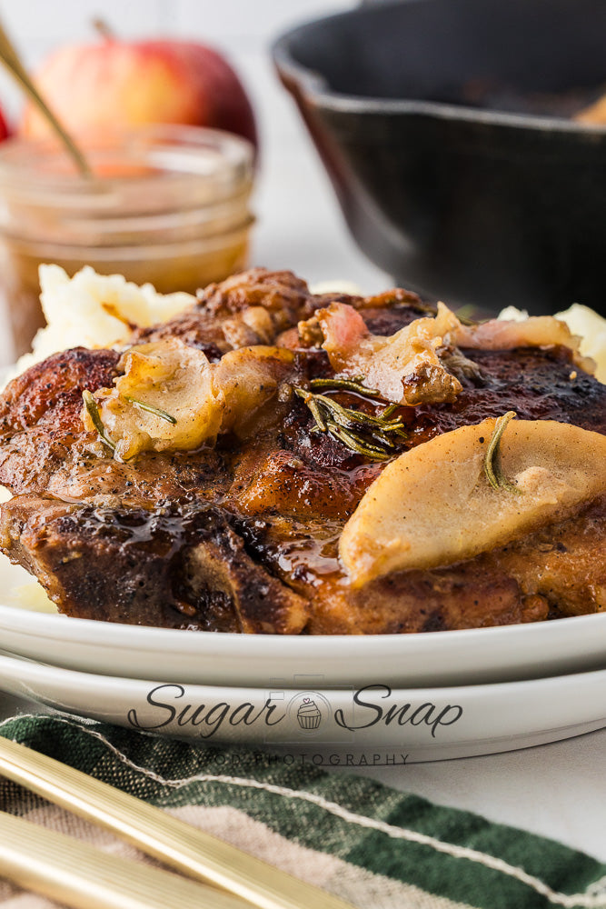 Apple Butter Pork Chops