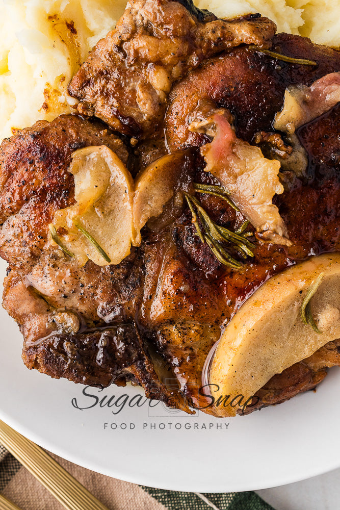 Apple Butter Pork Chops