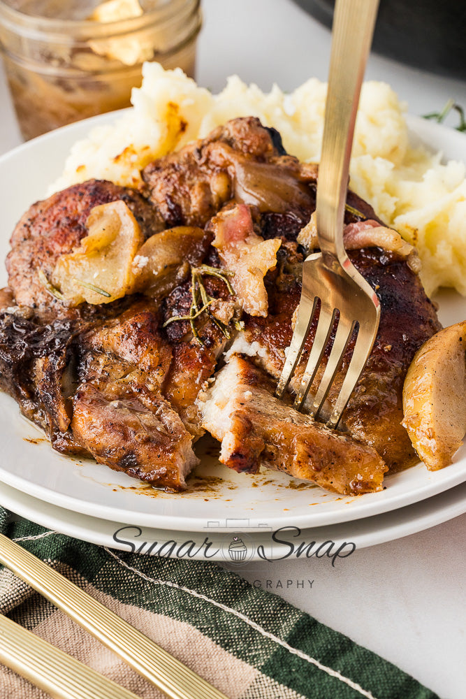 Apple Butter Pork Chops