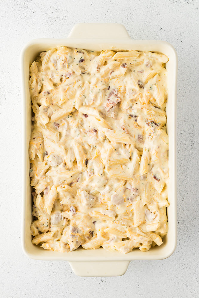 Chicken Bacon Ranch Casserole