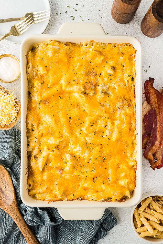 Chicken Bacon Ranch Casserole