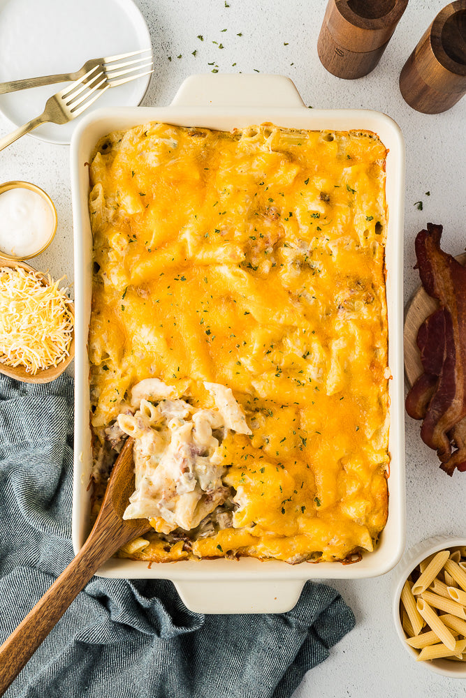Chicken Bacon Ranch Casserole