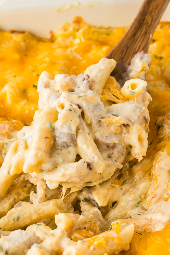 Chicken Bacon Ranch Casserole