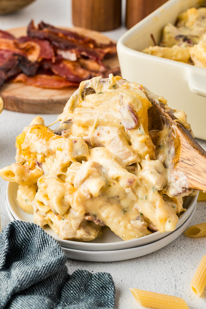 Chicken Bacon Ranch Casserole