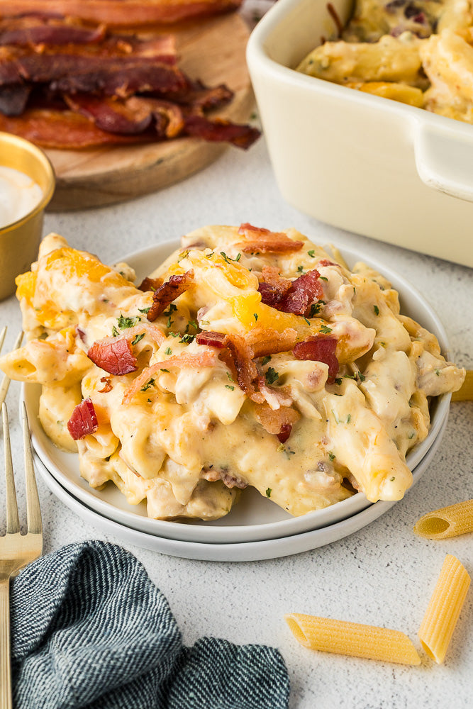Chicken Bacon Ranch Casserole