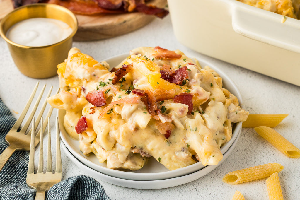 Chicken Bacon Ranch Casserole