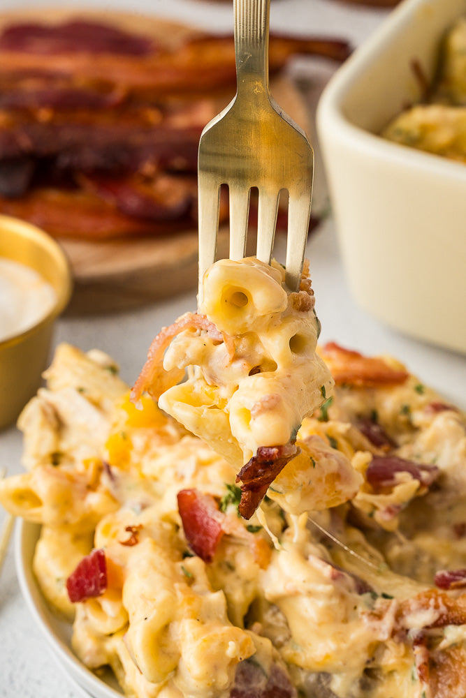 Chicken Bacon Ranch Casserole