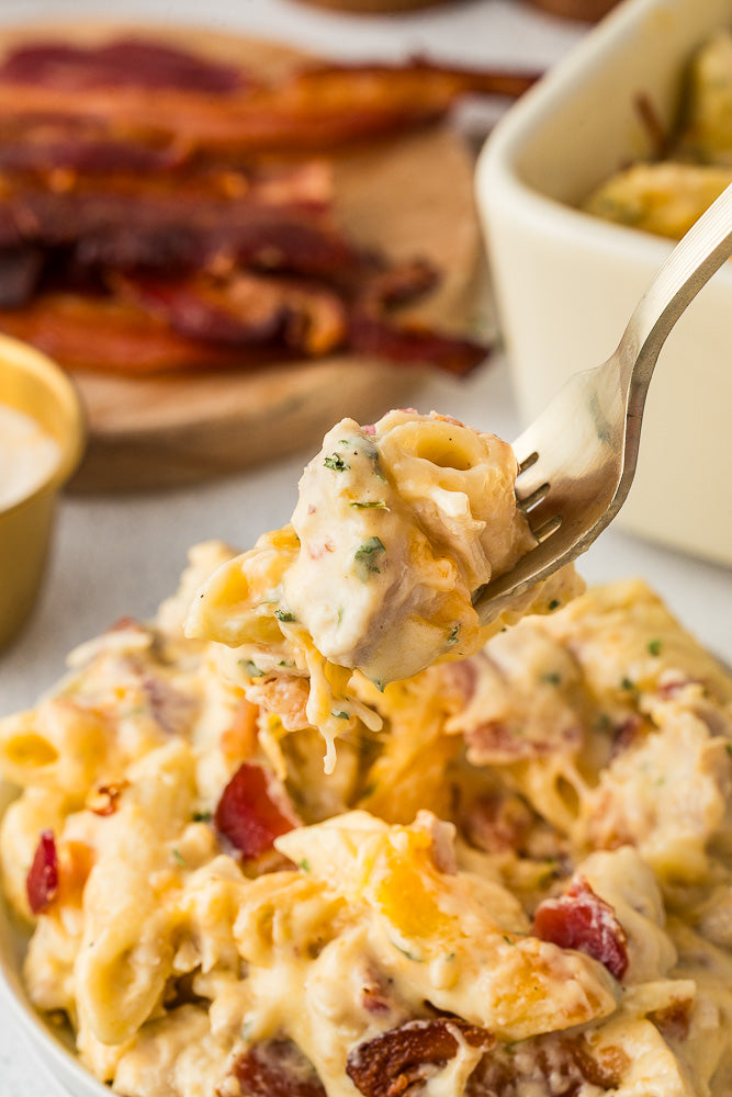 Chicken Bacon Ranch Casserole