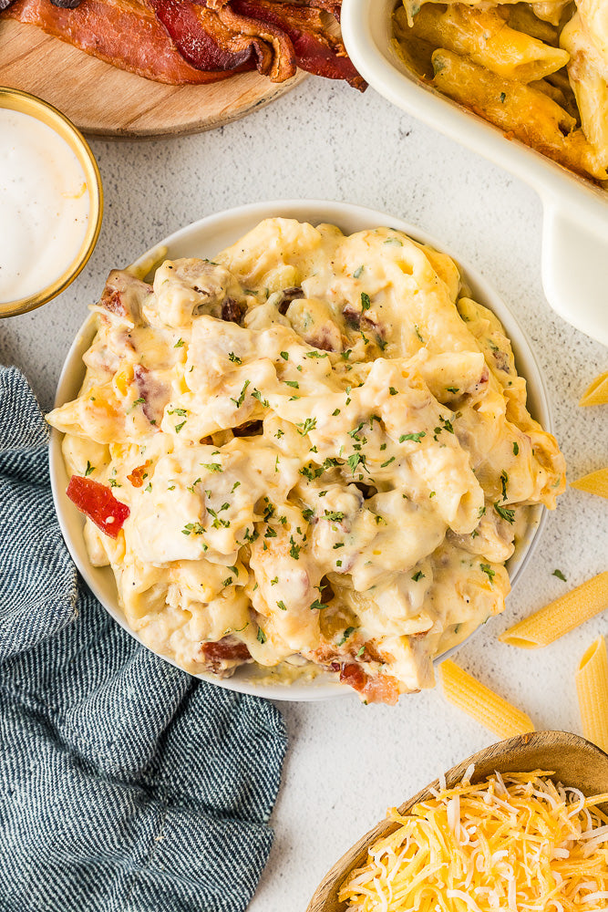 Chicken Bacon Ranch Casserole