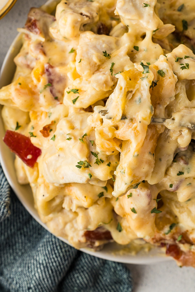 Chicken Bacon Ranch Casserole