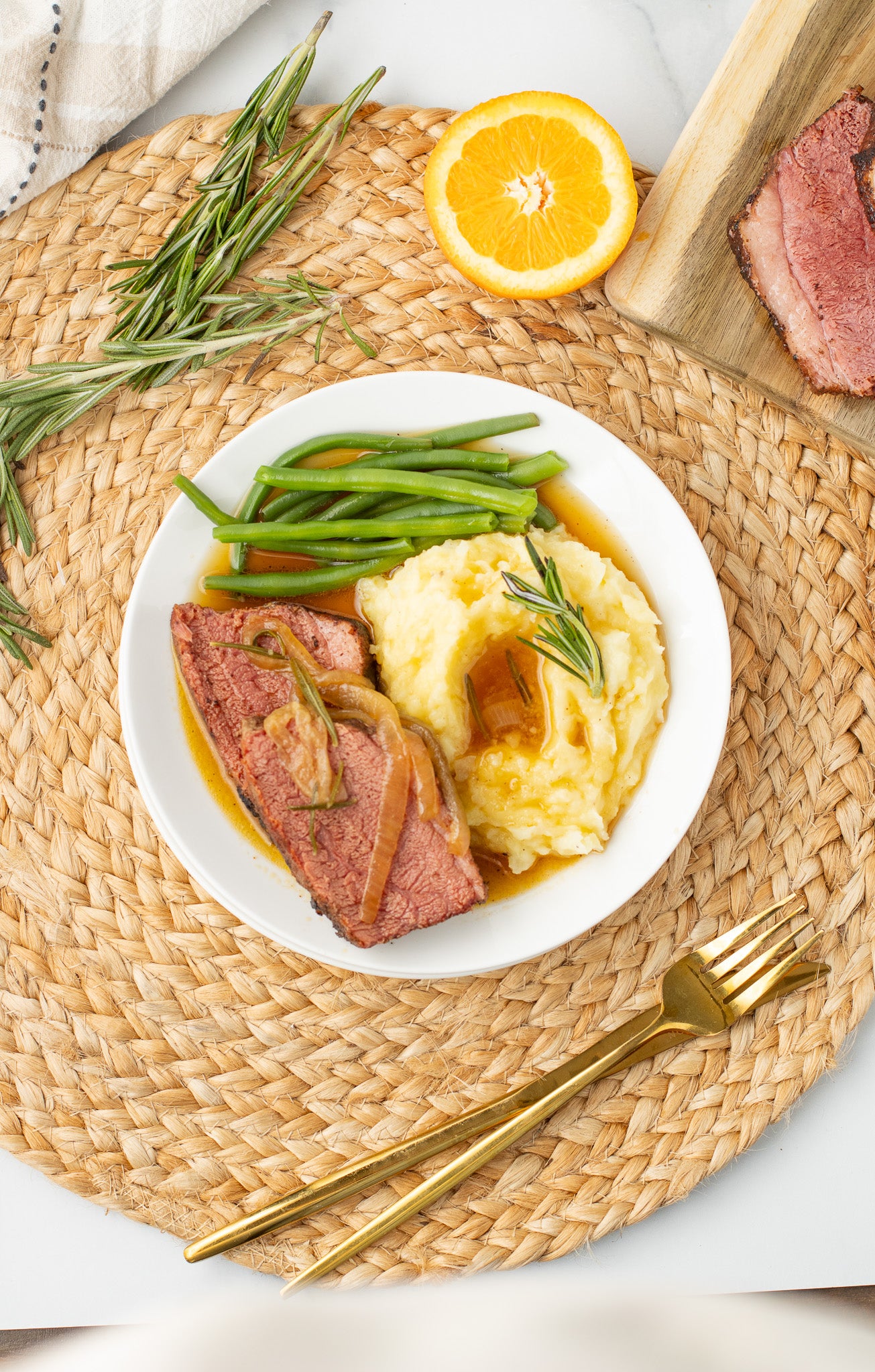 Maple Rosemary Corned Beef