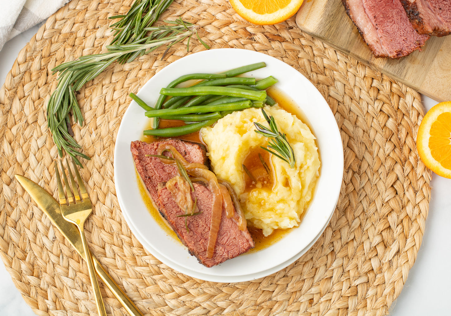 Maple Rosemary Corned Beef