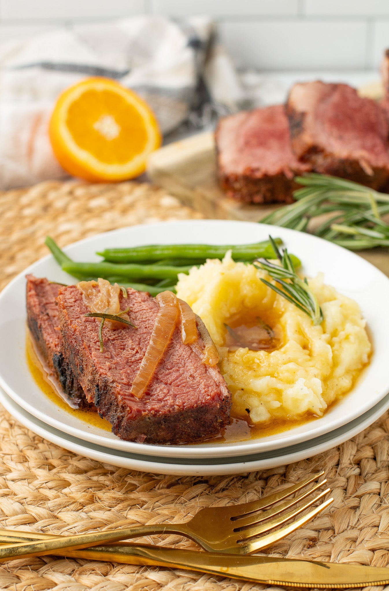 Maple Rosemary Corned Beef
