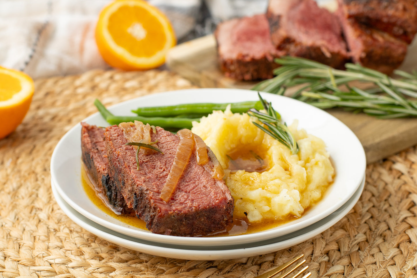 Maple Rosemary Corned Beef