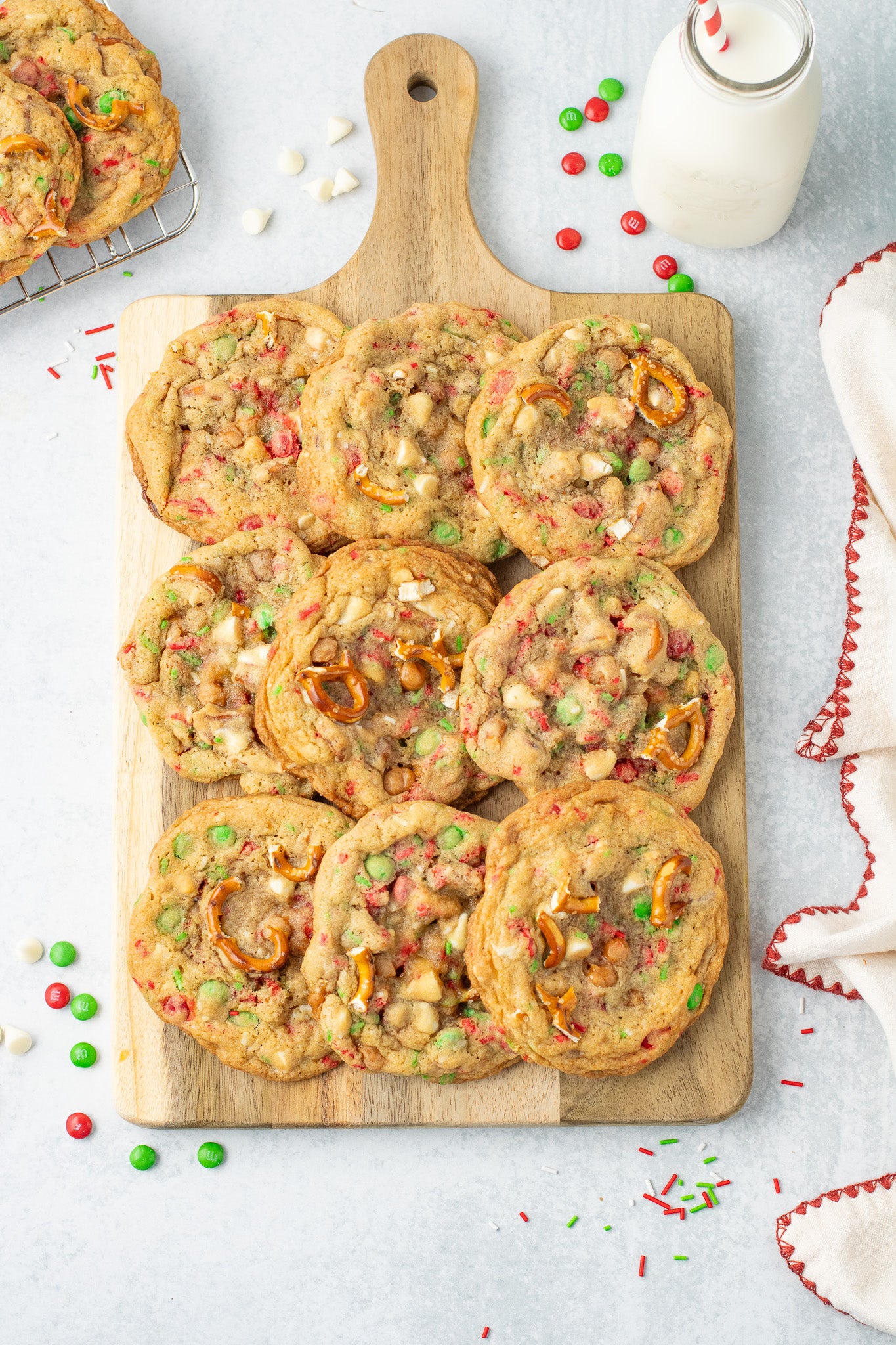 Christmas Kitchen Sink Cookies