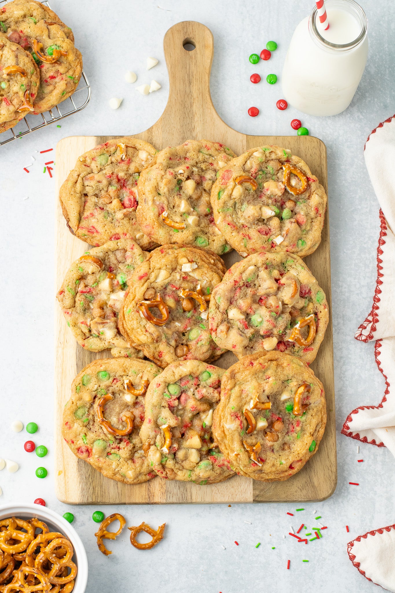 Christmas Kitchen Sink Cookies