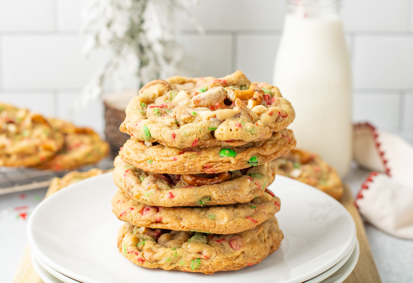 Christmas Kitchen Sink Cookies