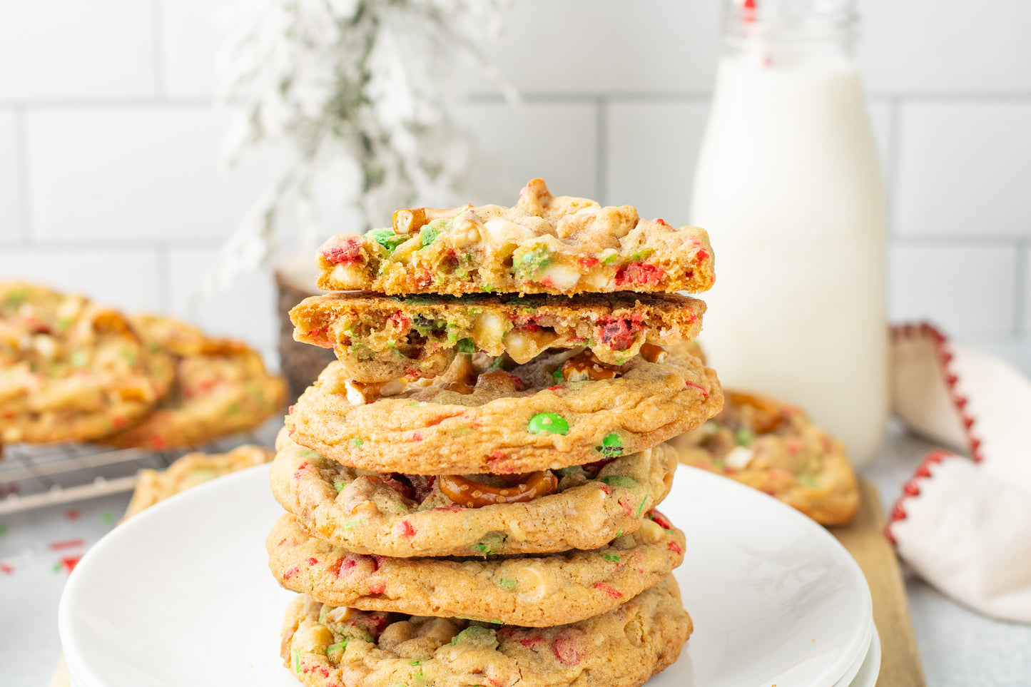 Christmas Kitchen Sink Cookies
