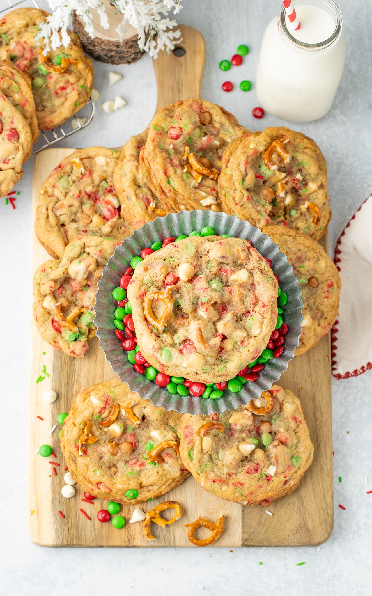 Christmas Kitchen Sink Cookies