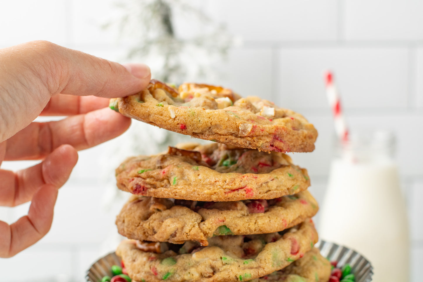 Christmas Kitchen Sink Cookies