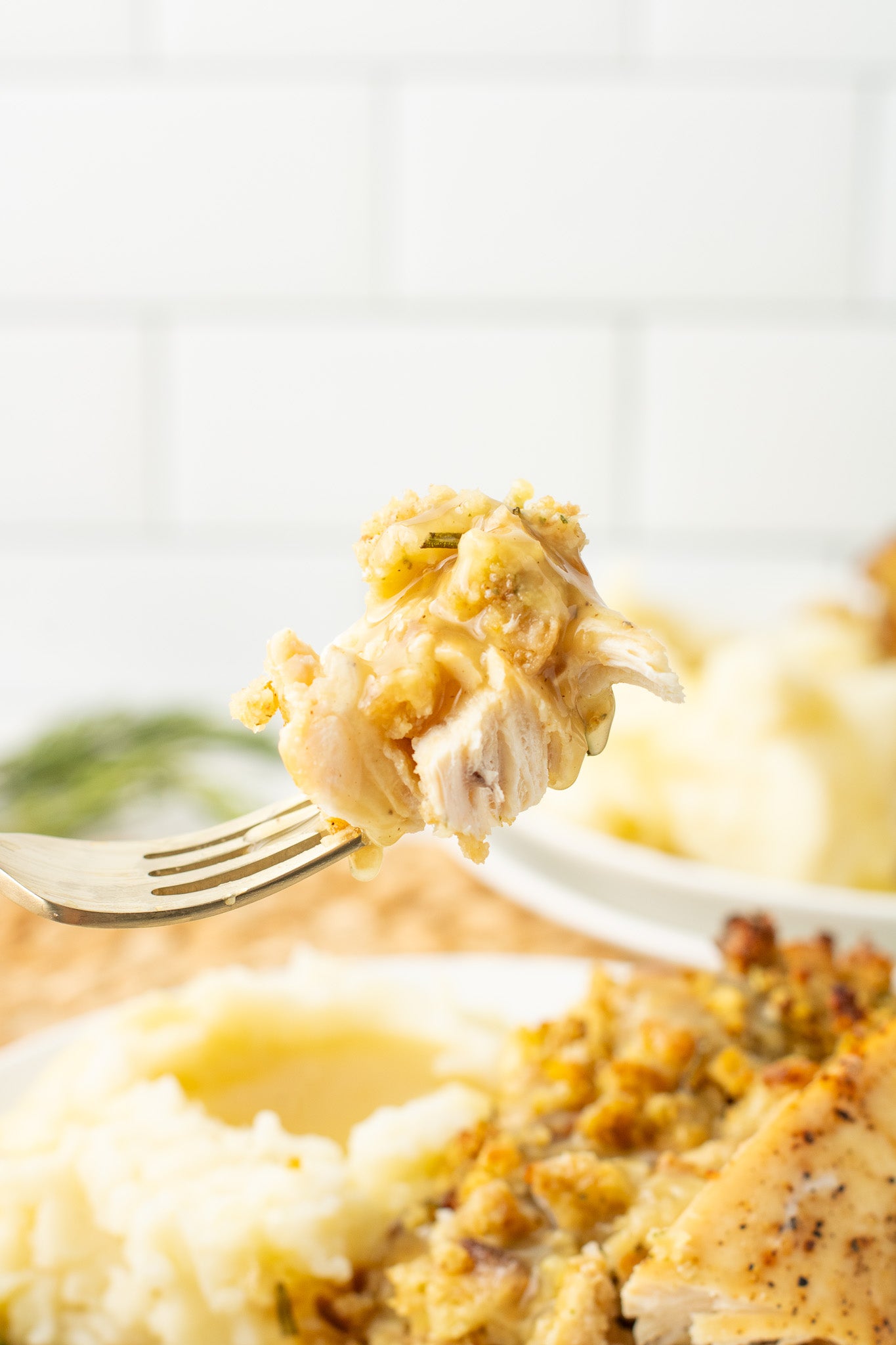 Rosemary Stuffing-Stuffed Chicken Breasts